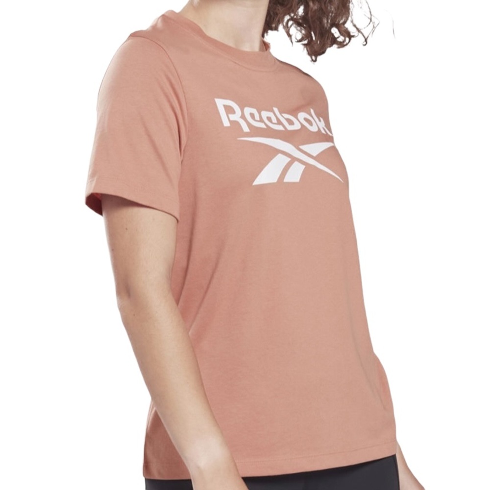 Reebok Womens Round Neck Short Sleeve T-Shirt